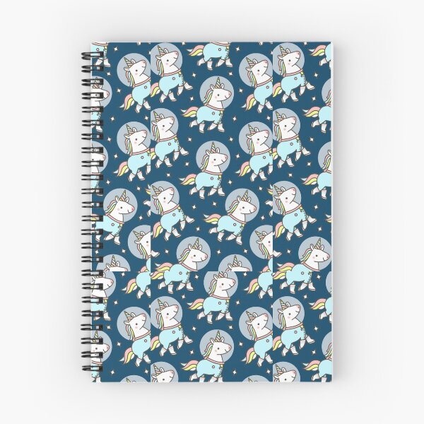 Item preview, Cute Space Unicorn Astronaut - Kawaii Pastel Navy Pattern designed and sold by chatzous.