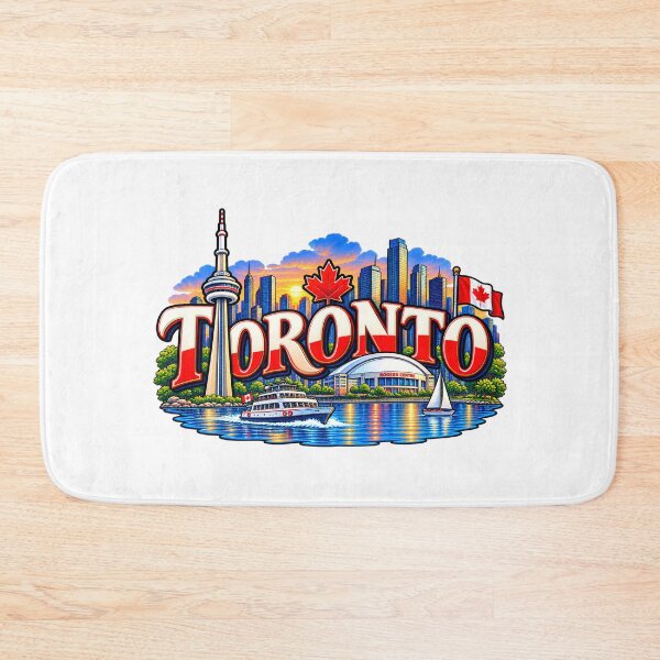 Item preview, Toronto Skyline Sunset – CN Tower Canada Travel City Design designed and sold by SVALANART.