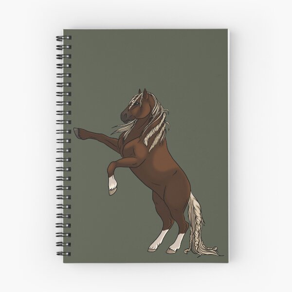 Item preview, Flaxen Chestnut Mustang designed and sold by Old Water Cryptid .