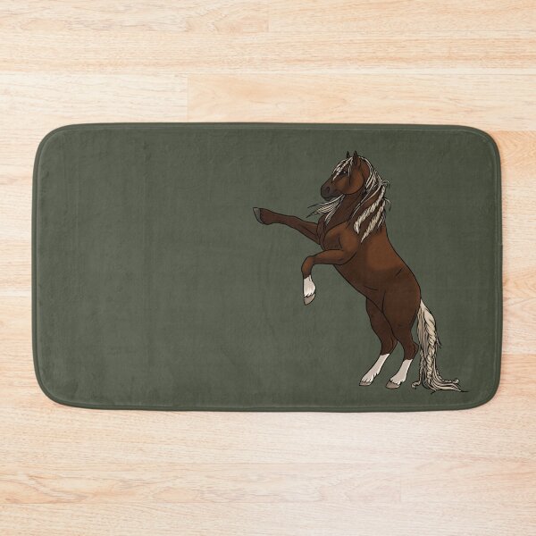 Item preview, Flaxen Chestnut Mustang designed and sold by Old Water Cryptid .