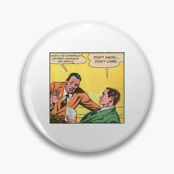 Item preview, Difference Between Ignorance And Apathy - Office Humor designed and sold by lavon-searles.