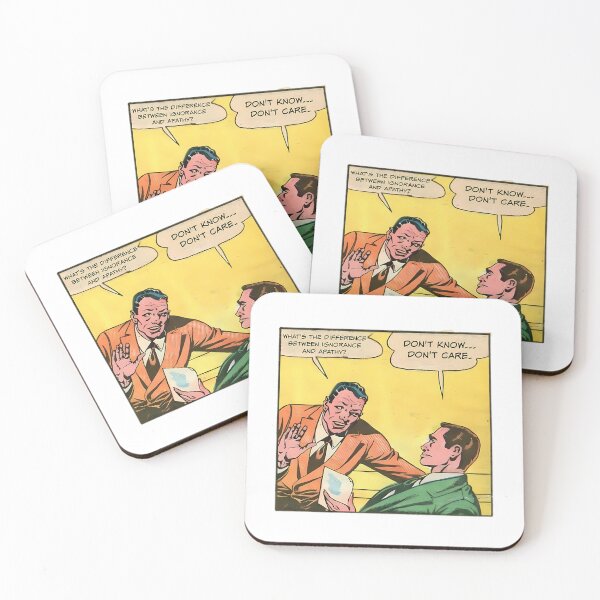 Item preview, Difference Between Ignorance And Apathy - Office Humor designed and sold by lavon-searles.