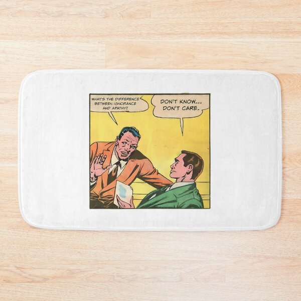 Item preview, Difference Between Ignorance And Apathy - Office Humor designed and sold by lavon-searles.