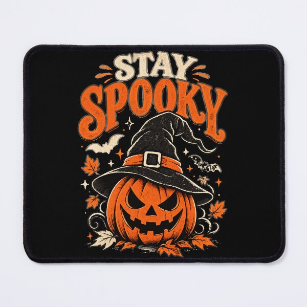 Item preview, Stay Spooky Retro Jack O Lantern Witch Hat designed and sold by Sunday.Supply.