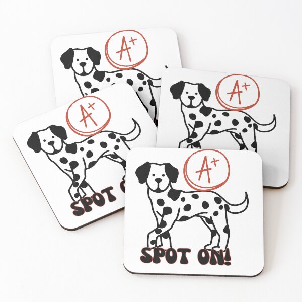Item preview, Cute Dalmatian Dog | Student Teacher Encouragement | Good Grades A+ designed and sold by SunandShade.