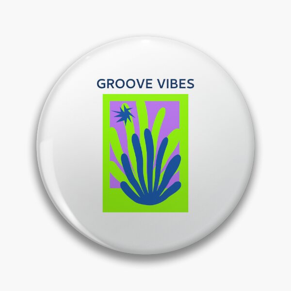 Item preview, Groove Vibes - Matisse Inspired Abstract Retro Floral Poster designed and sold by chatzous.