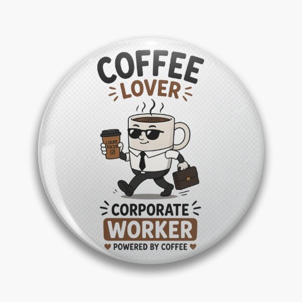 Item preview, Corporate coffee lover designed and sold by Meg_S_meG.