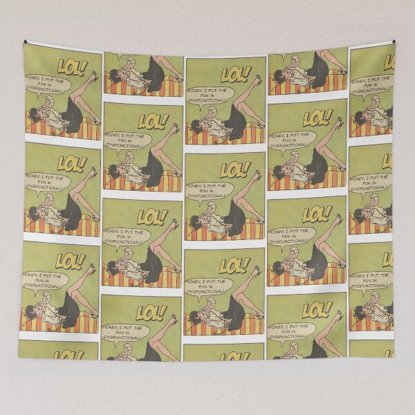 Item preview, Honey I Put The Fun In Dysfunctional - Office Humor designed and sold by lavon-searles.