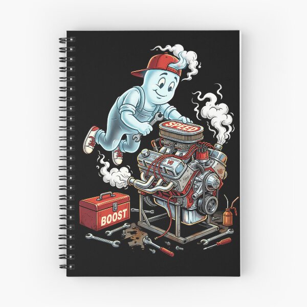 Item preview, Speed Boost Ghost Mechanic Car Engine Automotive Gearhead  designed and sold by w66aboo.