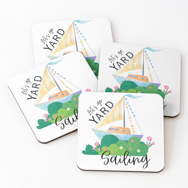 Item preview, Yard Sale | Let's Go Yard Sailing designed and sold by SunandShade.