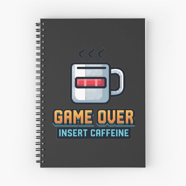 Item preview, Game Over Insert Caffeine Funny Low Battery Coffee Mug designed and sold by KeySeen.