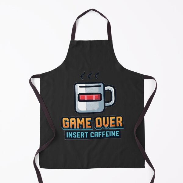 Item preview, Game Over Insert Caffeine Funny Low Battery Coffee Mug designed and sold by KeySeen.