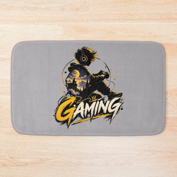 Item preview, Gamer Silhouette Gaming Controller – Unique Gamer Design designed and sold by Pickmash.
