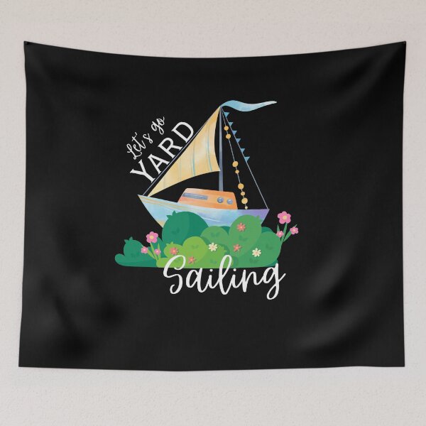 Item preview, Yard Sale | Let's Go Yard Sailing designed and sold by SunandShade.