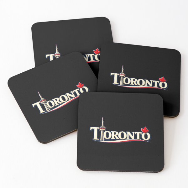 Item preview, Toronto CN Tower Typography – Minimal Canada Maple Leaf Design designed and sold by SVALANART.