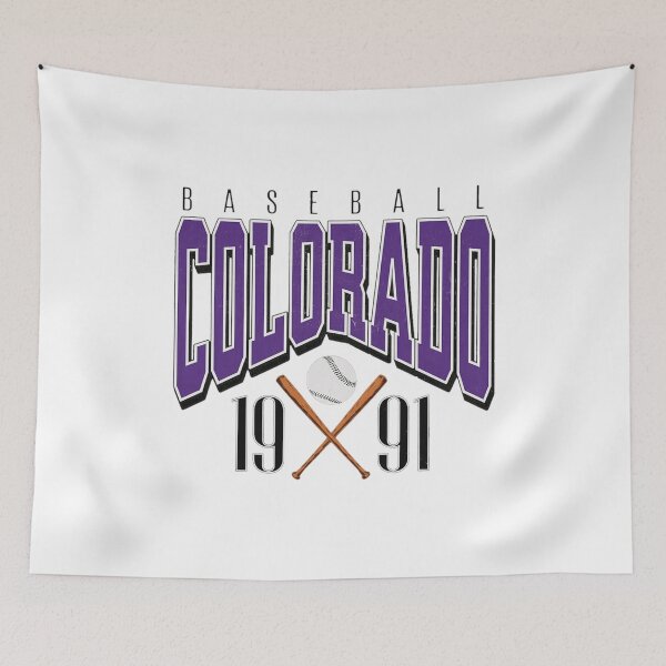 Item preview, Colorado Baseball Retro 1991 Vintage Style designed and sold by AnthonyCo48862.
