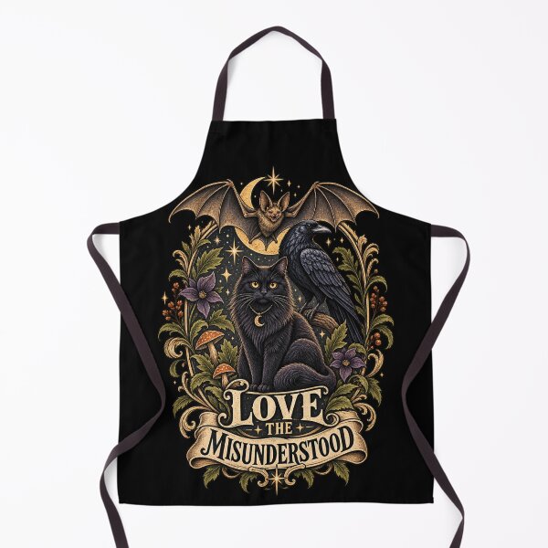 Item preview, Love The Misunderstood Bat Raven Cat Vintage Design designed and sold by creativebymateo.