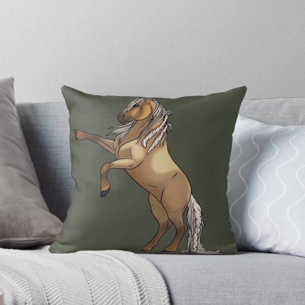 Item preview, Palomino Roan Mustang designed and sold by Old Water Cryptid .