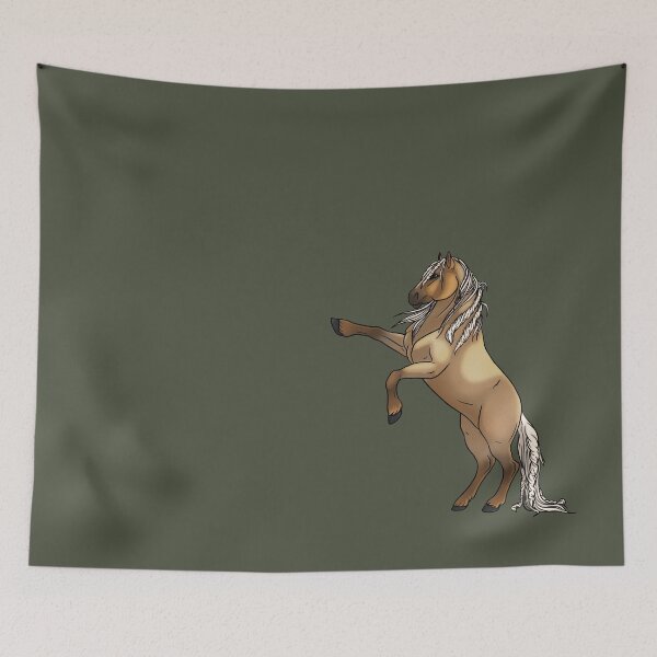 Item preview, Palomino Roan Mustang designed and sold by Old Water Cryptid .