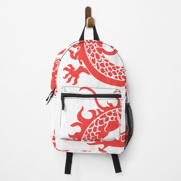 Item preview, Red Dragon Silhouette – Fierce Asian Dragon Fantasy Art designed and sold by Kruti Collection.