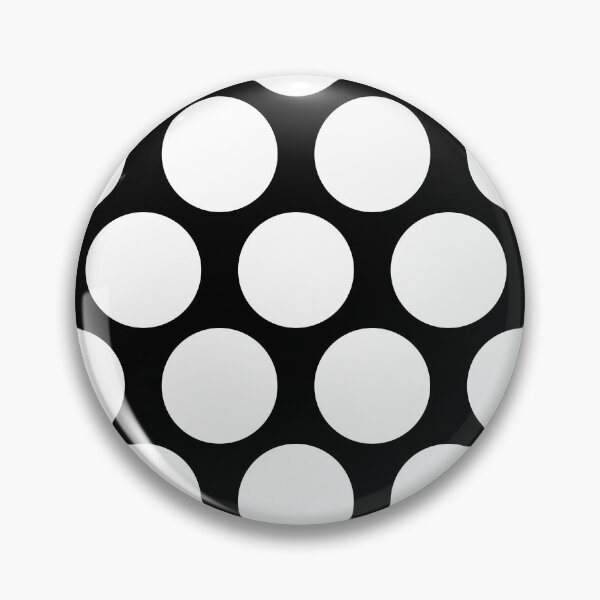 Item preview, Big White Dots Design, Black and White Polka Dot Pattern, Dot Design designed and sold by bestggraphico.