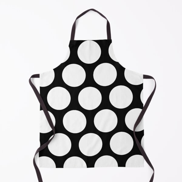 Item preview, Big White Dots Design, Black and White Polka Dot Pattern, Dot Design designed and sold by bestggraphico.