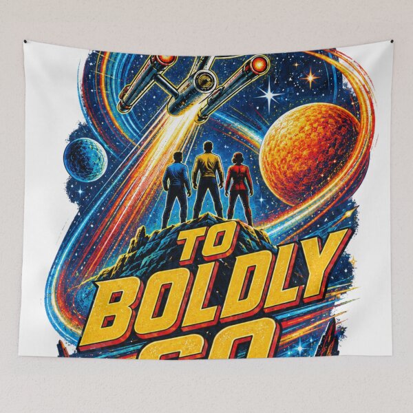 Item preview, To Boldly Go designed and sold by FloramoonArt.