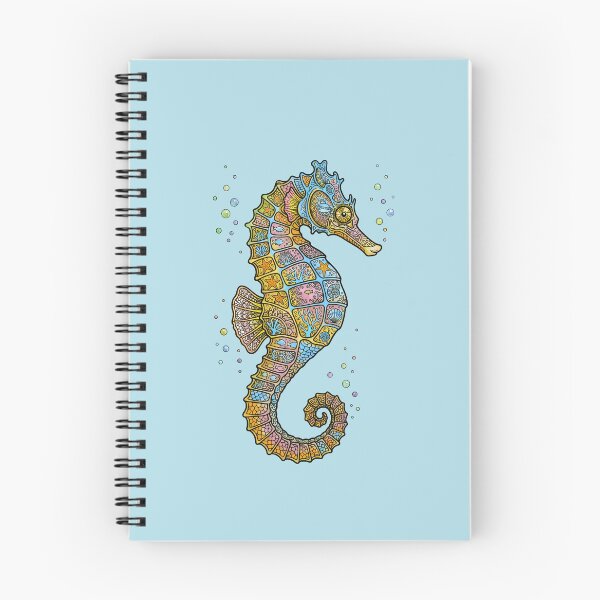 Item preview, SEAHORSE, OCEAN ART, MARINE CREATURE, BOHO, BOHEMIAN DESIGN designed and sold by classic car craze.