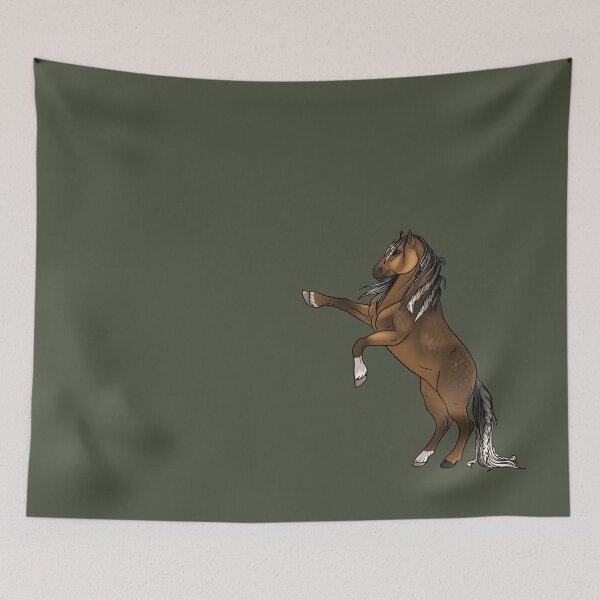 Item preview, Sooty Palomino Mustang designed and sold by Old Water Cryptid .