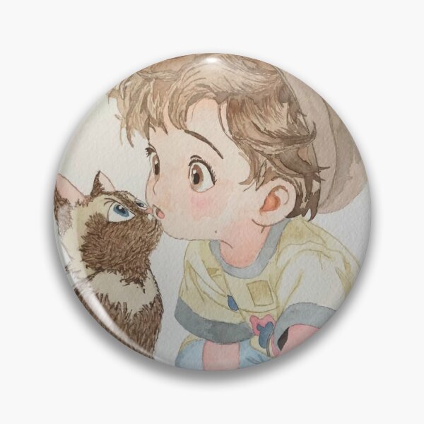 Item preview, kid and kitten designed and sold by Sifan.