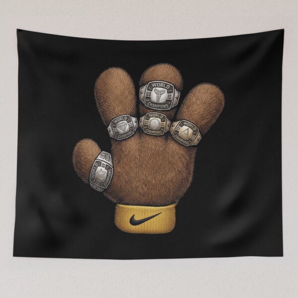 Item preview, Ultimate Champion Sports Glove with Rings designed and sold by MOONE FLOWER.