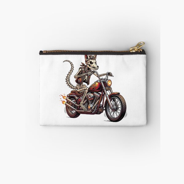 Item preview, Fox Skeleton Motorcycle designed and sold by StickVerse by Owais.