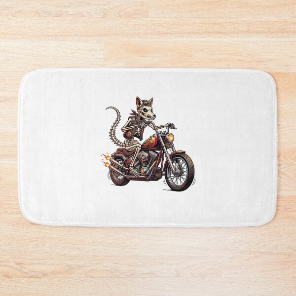 Item preview, Fox Skeleton Motorcycle designed and sold by StickVerse by Owais.