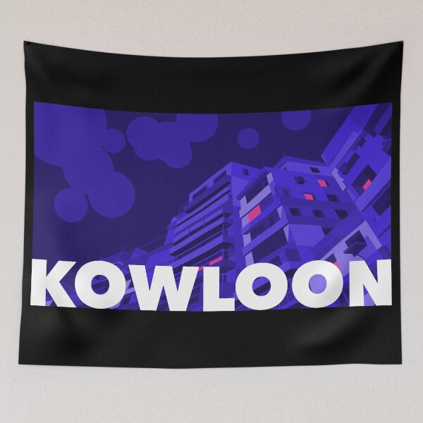 Item preview, Kowloon Scene - Night designed and sold by jzellis.