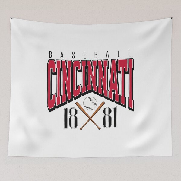 Item preview, Cincinnati Baseball Vintage 1881 Graphic Tee designed and sold by KellyJone76986.