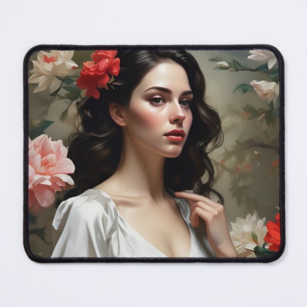 Item preview, Woman with flowers designed and sold by MK26Designs.