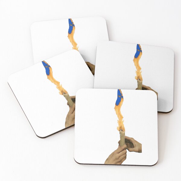 Item preview, The Last Light - Surreal Burning Matchstick in Hands Art designed and sold by Brandady.