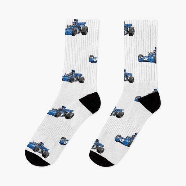 Item preview, 1971 Tyrrell 003 Jackie Stewart Champion Vintage F1 Grand Prix Racing Car Illustration designed and sold by Motorline44.