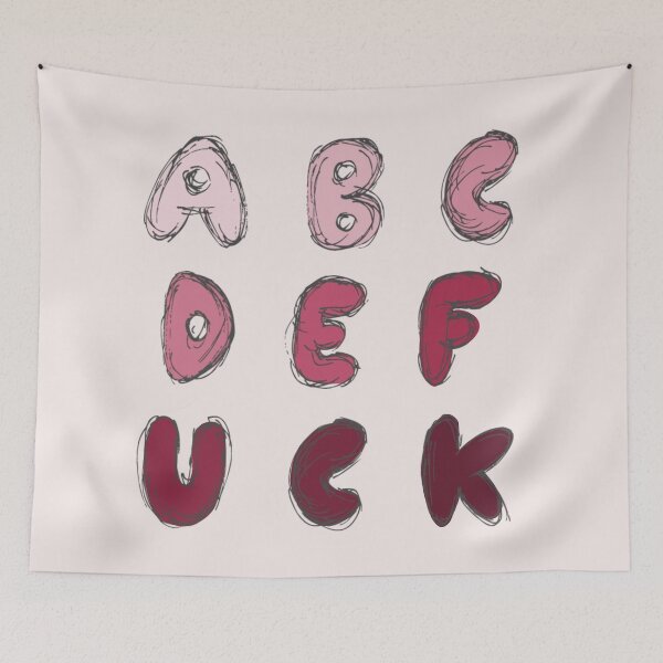 Item preview, Alphabet Chaos designed and sold by Blom & Co..