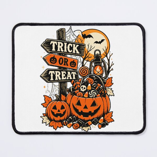 Item preview, Trick or Treat Candy Bucket Retro Halloween designed and sold by Sunday.Supply.