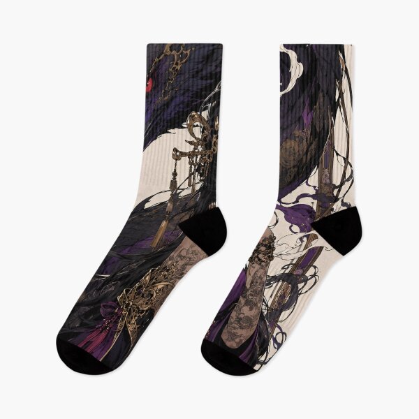 Item preview, Dark Fantasy Dragon Empress – Gothic Japanese Woman & Black Dragon Art designed and sold by Dyan4.