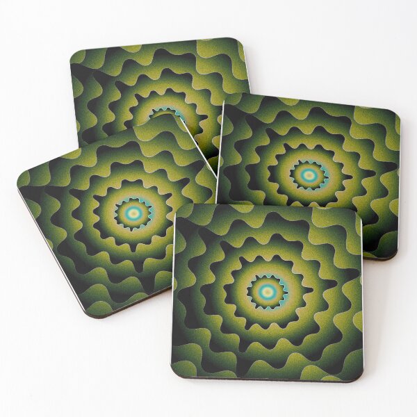 Item preview, Depth – Abstract Organic Wave Vortex & Cosmic Noise Art designed and sold by BrokenBill.