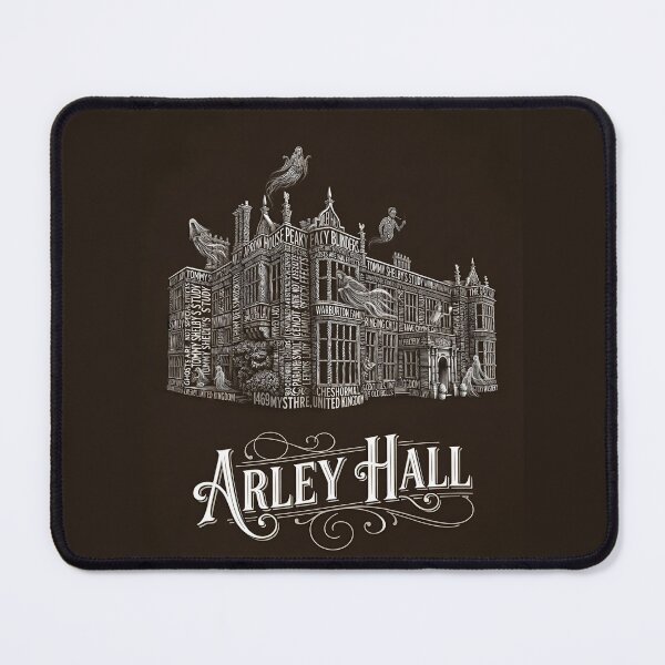 Item preview, Arley Hall Cheshire Ghost Typography Art designed and sold by naughty-raccoon.