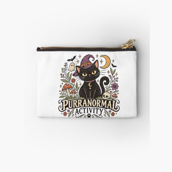 Item preview, Purranormal Activity Black Cat Witch Halloween designed and sold by TadeoNivar.