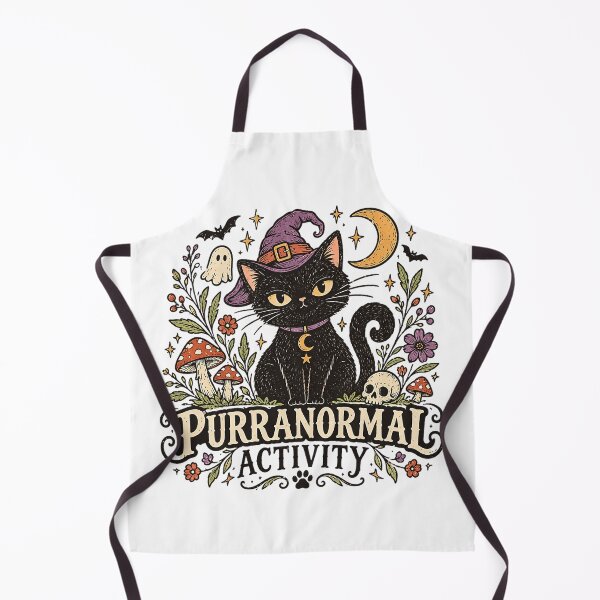 Item preview, Purranormal Activity Black Cat Witch Halloween designed and sold by TadeoNivar.