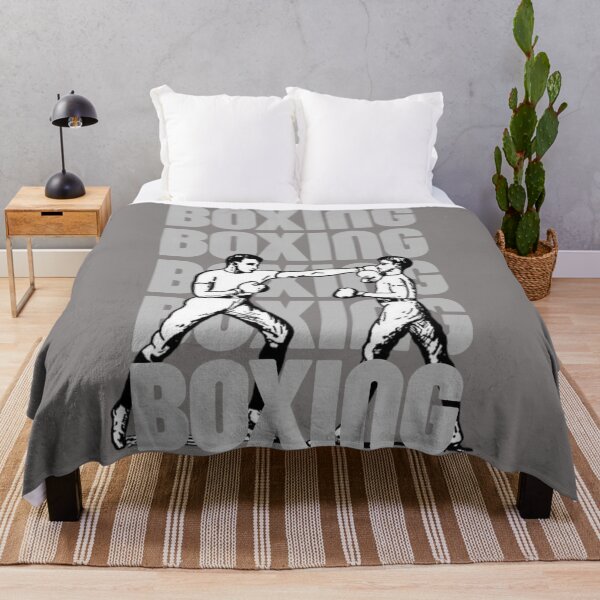 Item preview, Vintage Boxing T-Shirt / Retro Boxers Illustration Repeat Text Tee designed and sold by PodunkClothing.