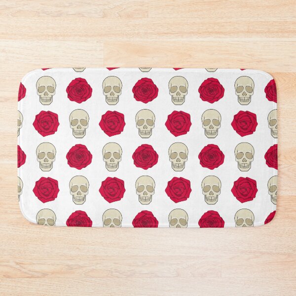 Item preview, Illustration with red roses and skulls designed and sold by RizikCat.
