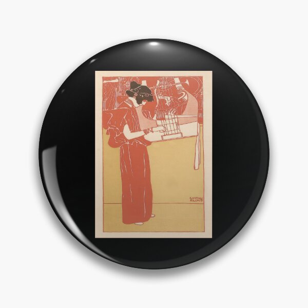 Item preview, Gustav Klimt´s famous artwork titled Musik designed and sold by stevepaint.