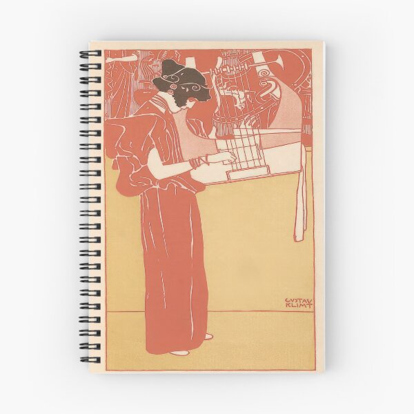 Item preview, Gustav Klimt´s famous artwork titled Musik designed and sold by stevepaint.