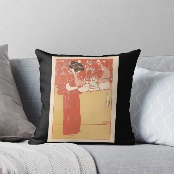 Item preview, Gustav Klimt´s famous artwork titled Musik designed and sold by stevepaint.
